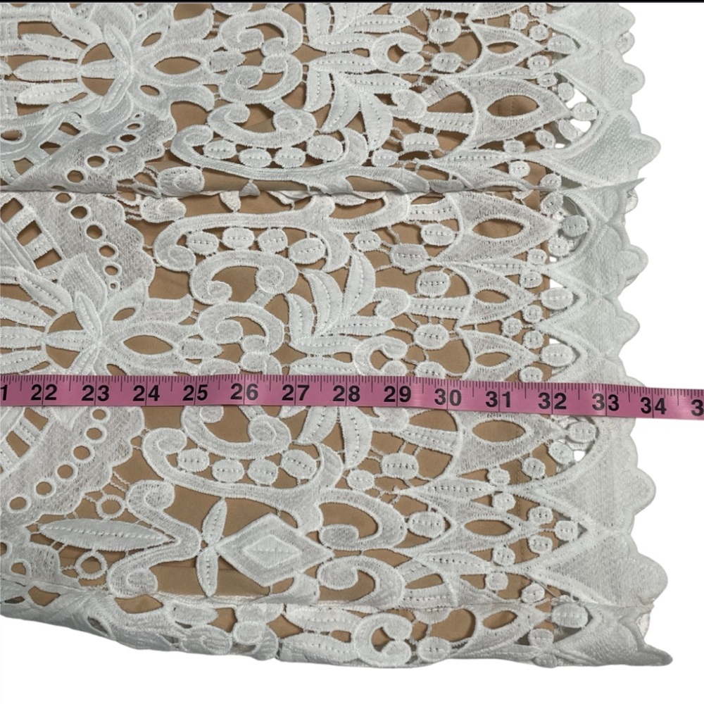 Lulu's Creamy White Lace Mini Dress - Picture 15 of 16